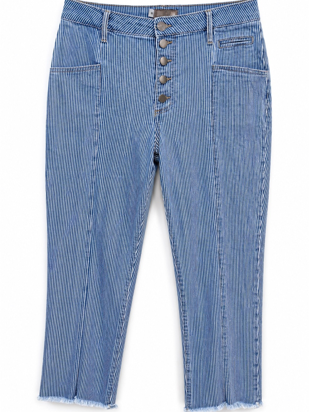 💙 KUT from the Kloth Women’s Striped Crop Jeans